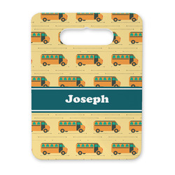 School Bus Rectangular Trivet with Handle (Personalized)