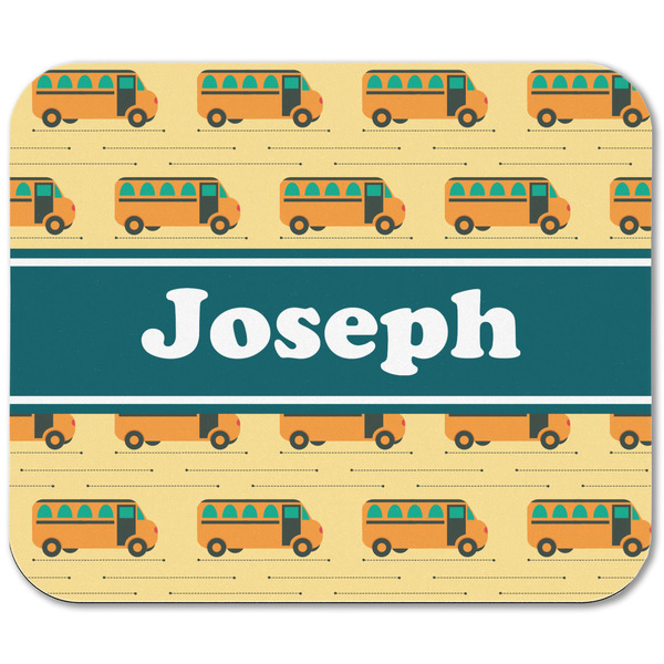 School Bus Rectangular Mouse Pad - APPROVAL