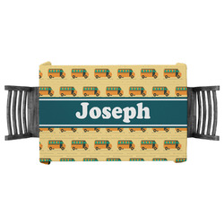 School Bus Tablecloth - 58"x58" (Personalized)