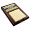 School Bus Red Mahogany Sticky Note Holder (Personalized)