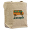 School Bus Reusable Cotton Grocery Bag (Personalized)