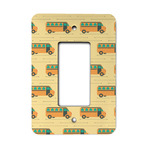 School Bus Rocker Style Light Switch Cover - Single Switch