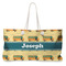 School Bus Large Tote Bag with Rope Handles (Personalized)
