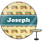 School Bus Round Table - 24" (Personalized)