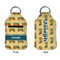 School Bus Sanitizer Holder Keychain - Small APPROVAL (Flat)