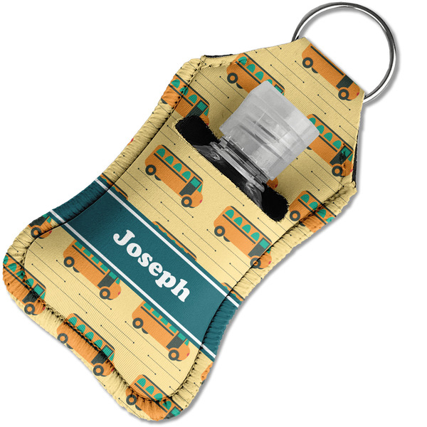 School Bus Sanitizer Holder Keychain - Small in Case