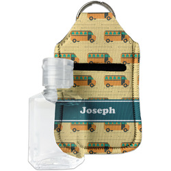 School Bus Hand Sanitizer & Keychain Holder - Small (Personalized)