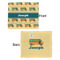 School Bus Security Blanket - Front & Back View
