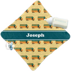 School Bus Security Blanket (Personalized)