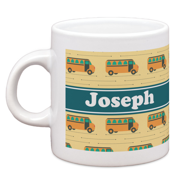 Custom School Bus Espresso Cup (Personalized)