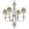 School Bus Small Chandelier Shade - LIFESTYLE (on chandelier)