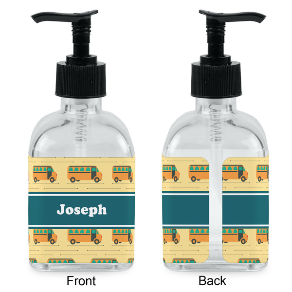 School Bus Glass Soap/Lotion Dispenser - Approval