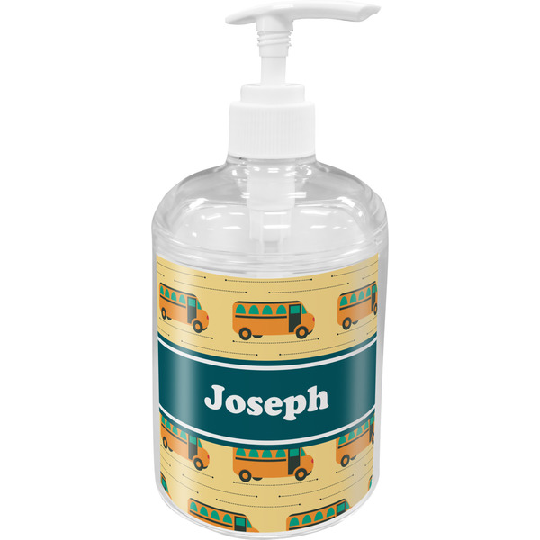 School Bus Soap / Lotion Dispenser (Personalized)