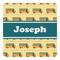 School Bus Square Decal - Medium (Personalized)