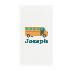 School Bus Guest Towels - Full Color - Standard (Personalized)