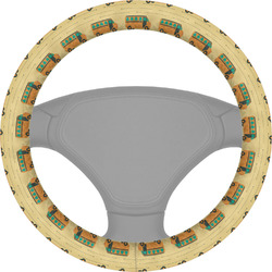 School Bus Steering Wheel Cover (Personalized)
