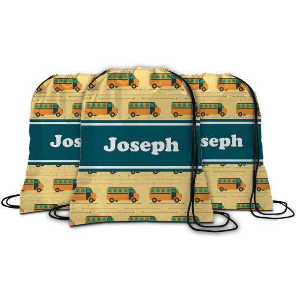 School Bus String Backpack - MAIN