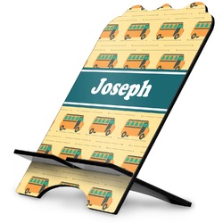 School Bus Stylized Tablet Stand (Personalized)