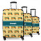 School Bus 3 Piece Luggage Set - 20" Carry On, 24" Medium Checked, 28" Large Checked (Personalized)
