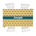 School Bus Tablecloth - 58"x102" (Personalized)