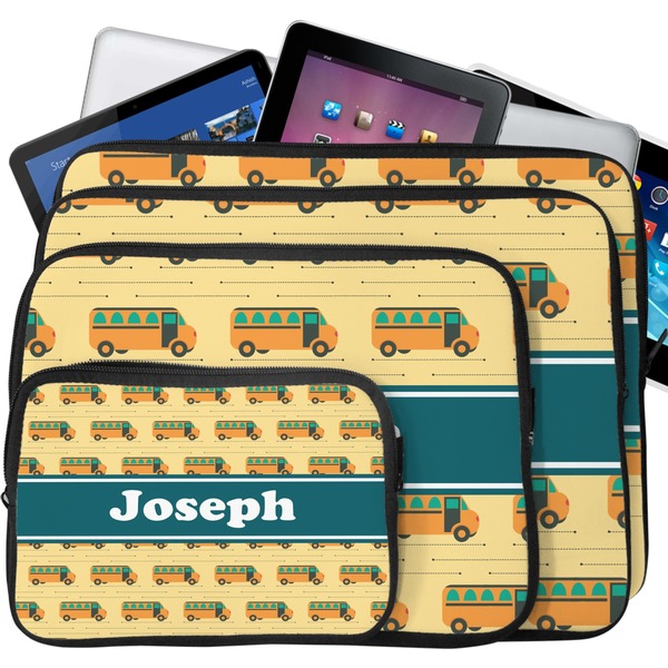 School Bus Tablet & Laptop Case Sizes
