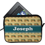 School Bus Tablet Case / Sleeve - Small (Personalized)