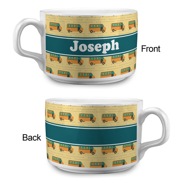 School Bus Tea Cup - Single Apvl