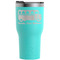 School Bus Teal RTIC Tumbler (Front)