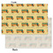 School Bus Tissue Paper - Heavyweight - Small - Front & Back