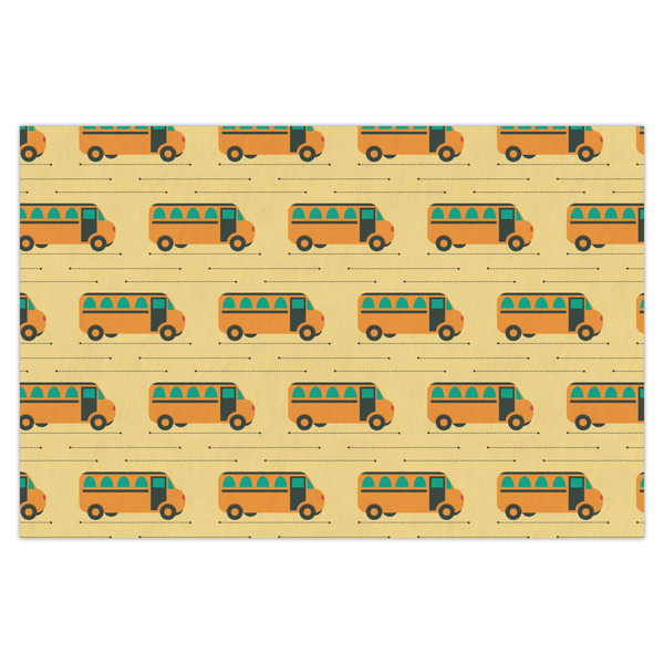 Custom School Bus Tissue Paper Sheets - X-Large - Heavyweight