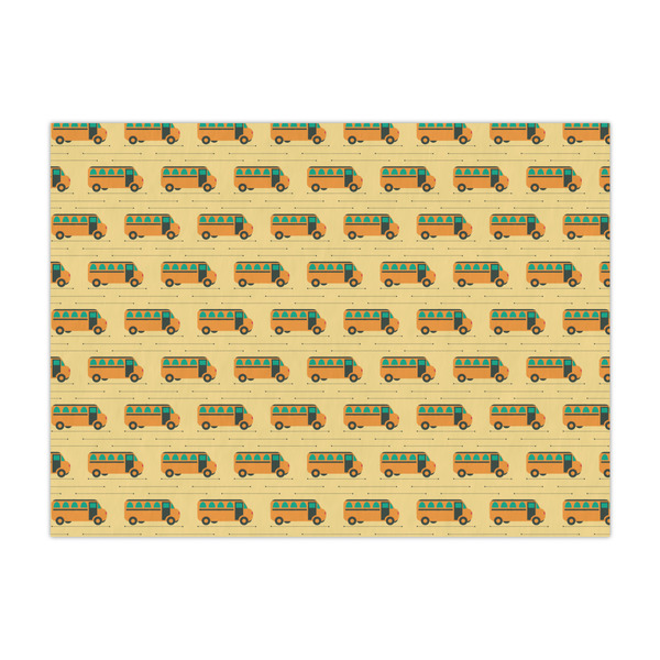 Custom School Bus Large Tissue Papers Sheets - Lightweight