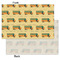 School Bus Tissue Paper - Lightweight - Small - Front & Back