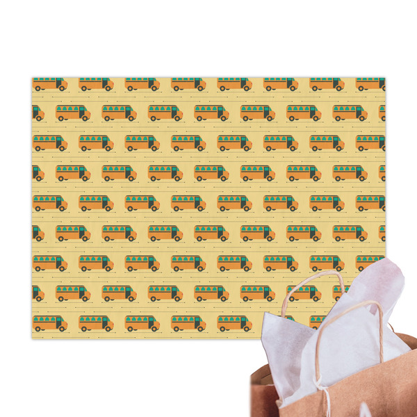 School Bus Tissue Paper Sheets - Main