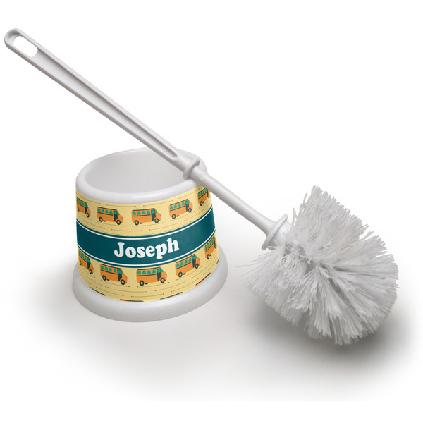 Custom School Bus Toilet Brush (Personalized)