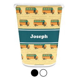 School Bus Waste Basket (Personalized)