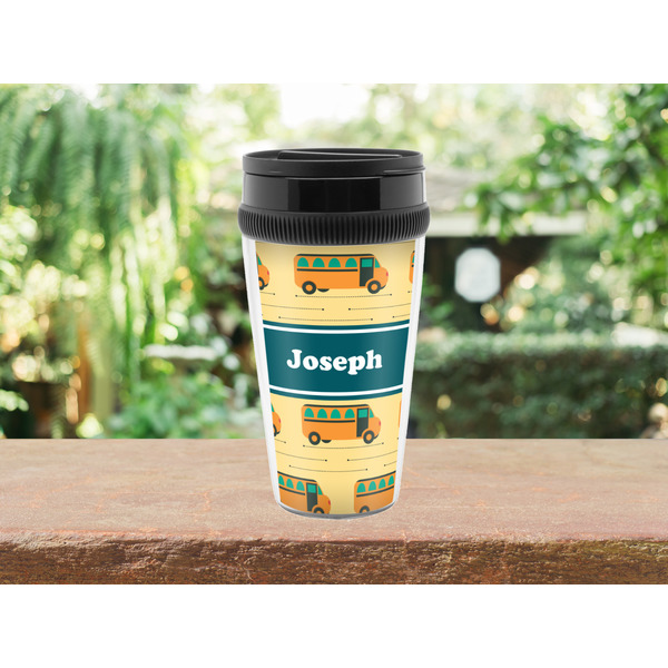 School Bus Travel Mug Lifestyle (Personalized)