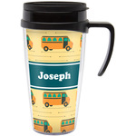 School Bus Acrylic Travel Mug with Handle (Personalized)