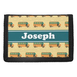 School Bus Trifold Wallet (Personalized)