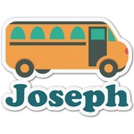 School Bus Graphic Decal - Large (Personalized)