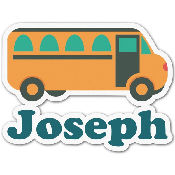 Custom School Bus Graphic Decal - Custom Sizes (Personalized)