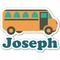 School Bus Wall Graphic Decal