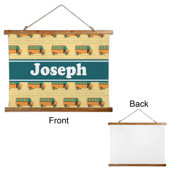 School Bus Wall Hanging Tapestry - Landscape - APPROVAL