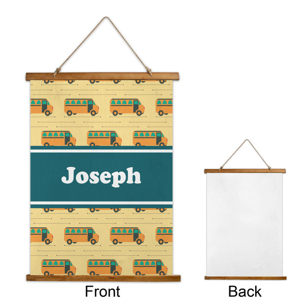 School Bus Wall Hanging Tapestry - Portrait - APPROVAL
