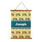 School Bus Wall Hanging Tapestry (Personalized)