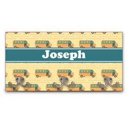School Bus Wall Mounted Coat Rack (Personalized)