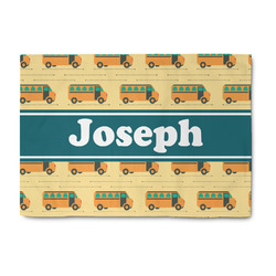 School Bus Washable Area Rug (Personalized)
