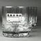 School Bus Whiskey Glasses (Set of 4) (Personalized)
