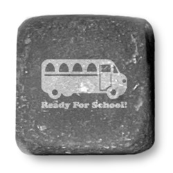 School Bus Whiskey Stone Set - Set of 9 (Personalized)