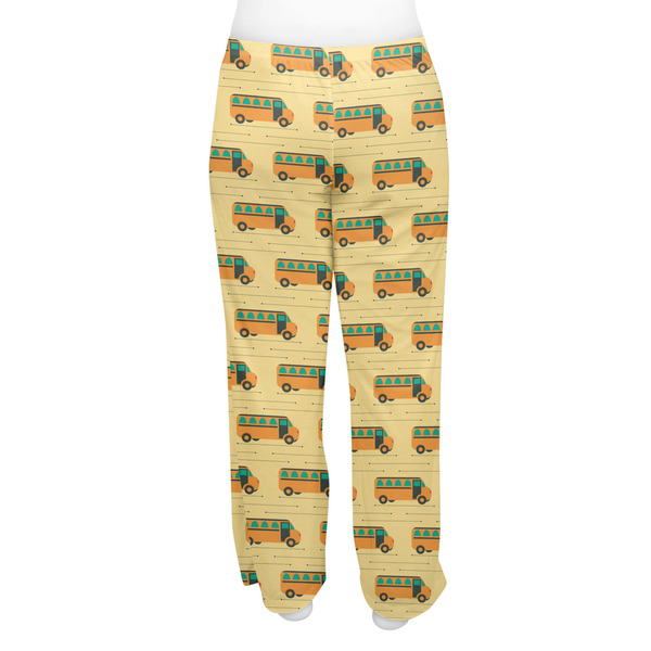 School Bus Women's Pj on model - Back