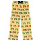 School Bus Womens Pajama Pants - 2XL